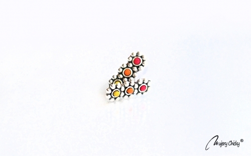 Cercei Diafanis Tangerine