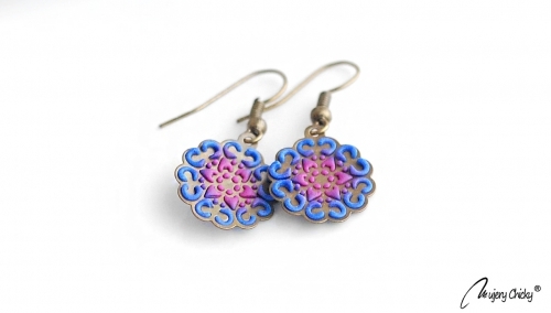 Cercei Filigree Orchid