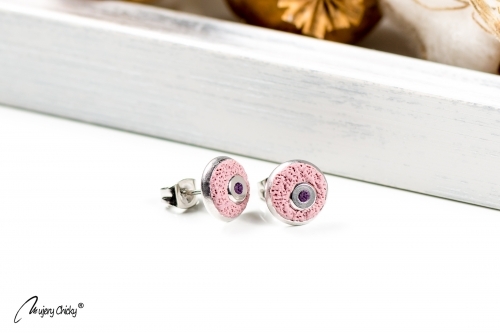 Cercei Lava - Dusty Pink