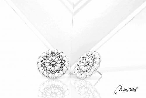 Cercei Mandala Silver - Pure