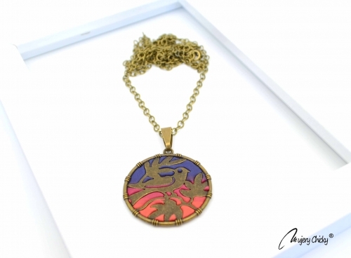 Colier  Bird at Sunset