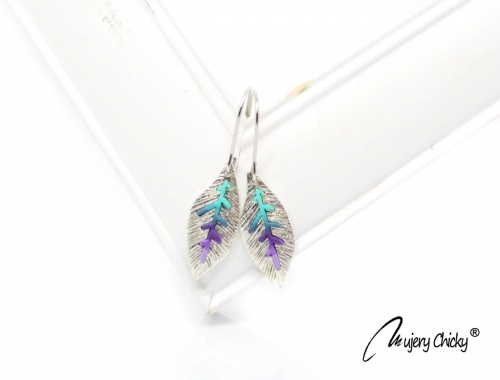 Cercei Stylish leaf - Vivid