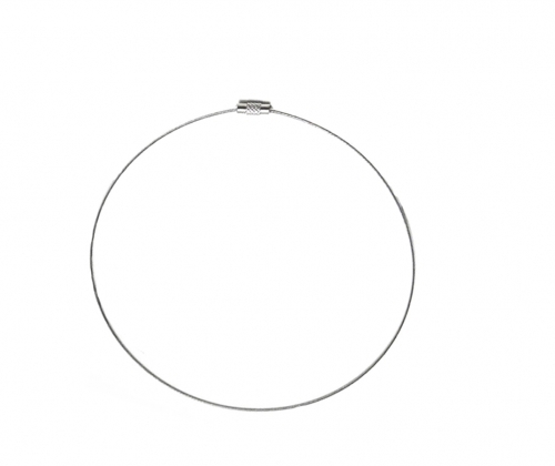 Baza metalica siliconata pentru colier