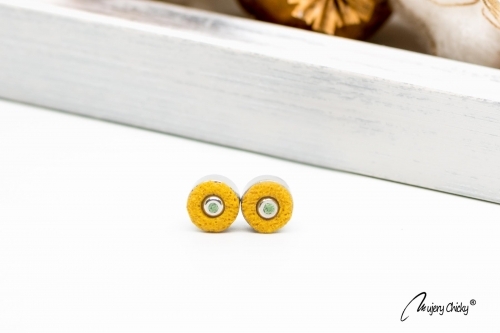 Cercei Lava Eye - Mustard