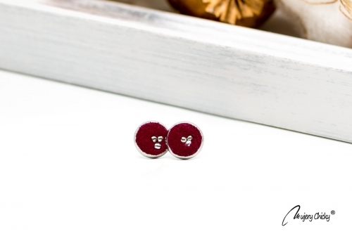 Cercei Lava Point - Burgundy