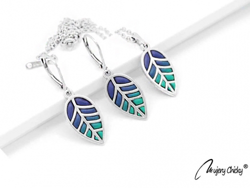 Set Silver Frunza Montana