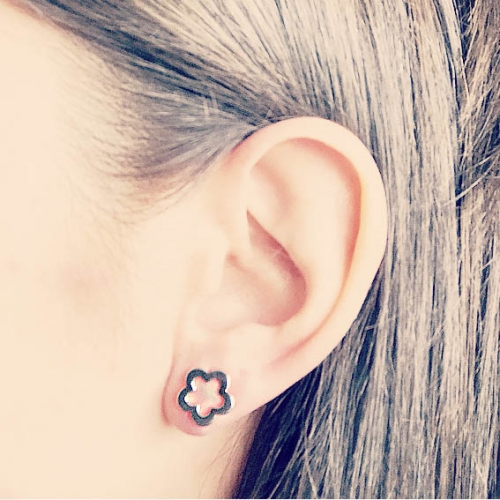 Cercei Floare In-Out