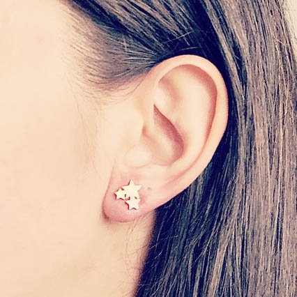 Cercei  Stele argintii