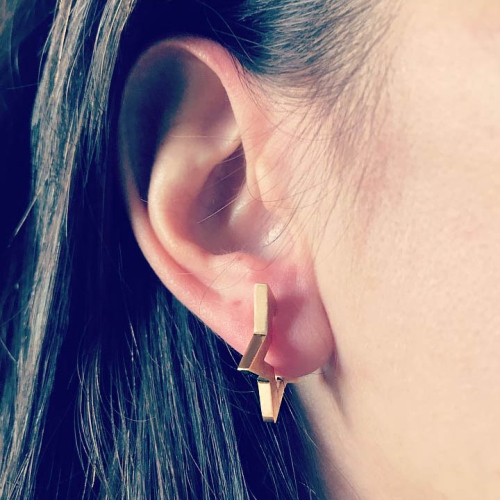 Cercei Huggie Hoop Stea Aurie