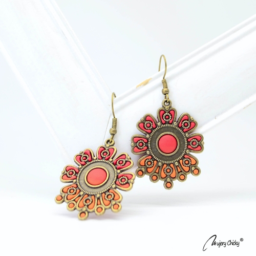 Cercei Incas - Indian Red