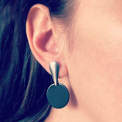 Cercei Evora Argintiu