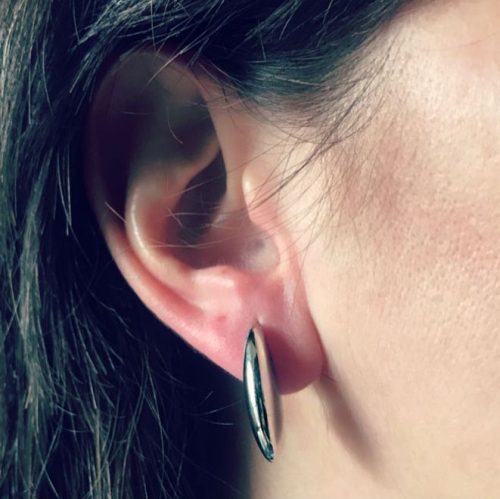 Cercei Clio Argintiu