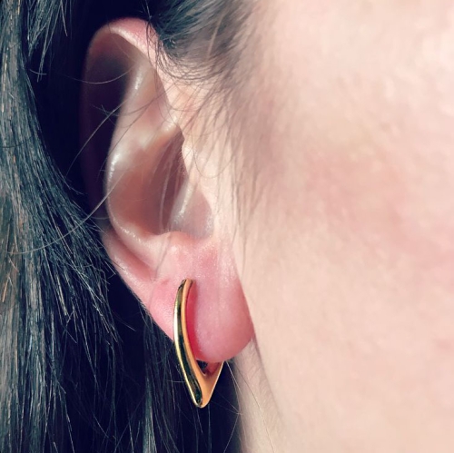 Cercei Half Hoop Auriu