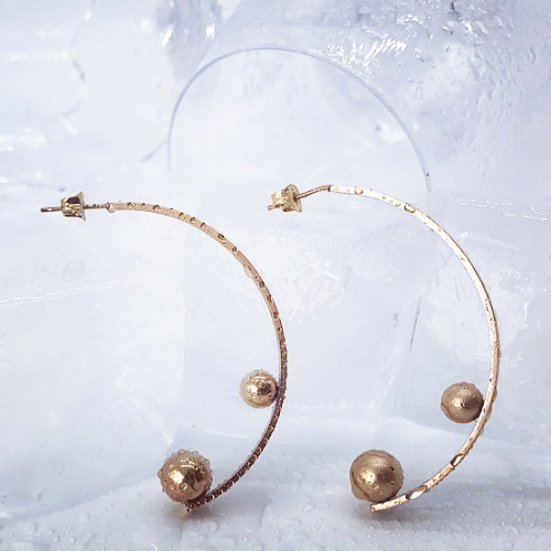 Cercei Keep the Rain Auriu 