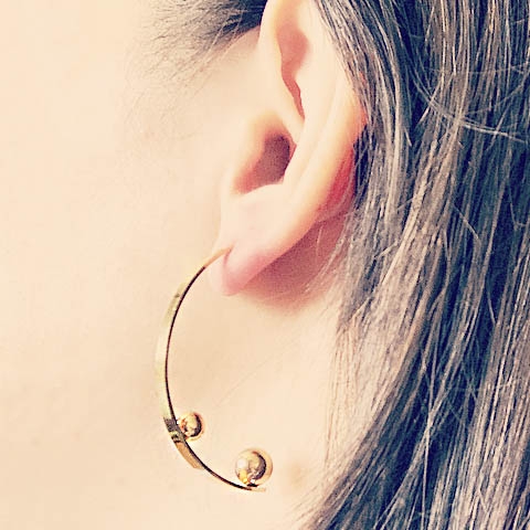 Cercei Keep the Rain Auriu 