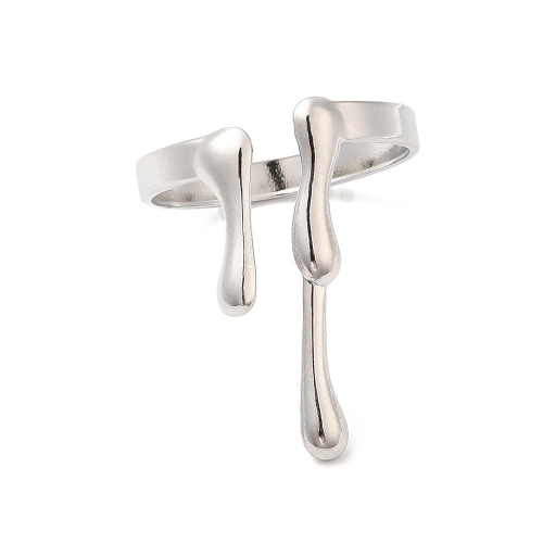 Inel Flowlet Argintiu