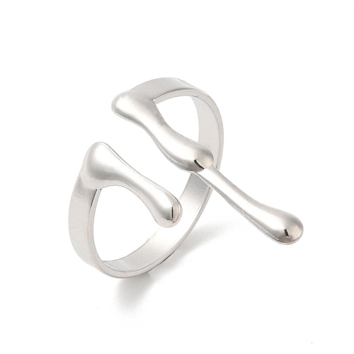 Inel Flowlet Argintiu