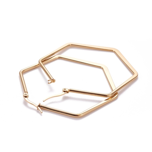 Cercei Hoop Hexagon