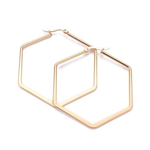 Cercei Hoop Hexagon