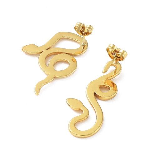 Cercei Snake Auriu