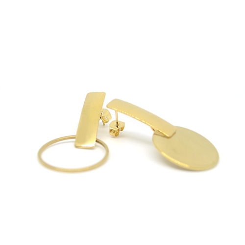 Cercei  In-Out Auriu