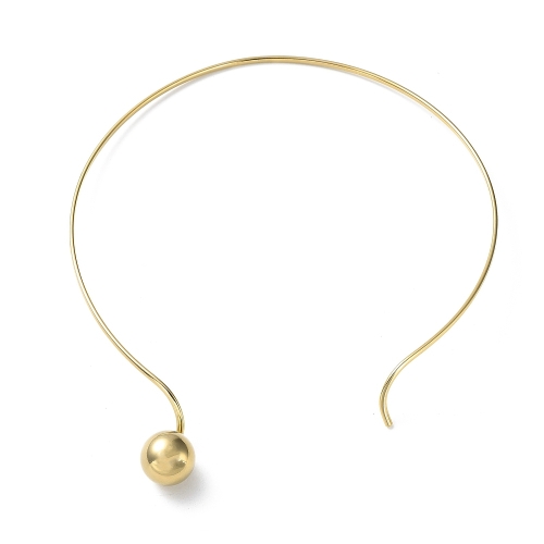 Colier Rigid Ball Auriu