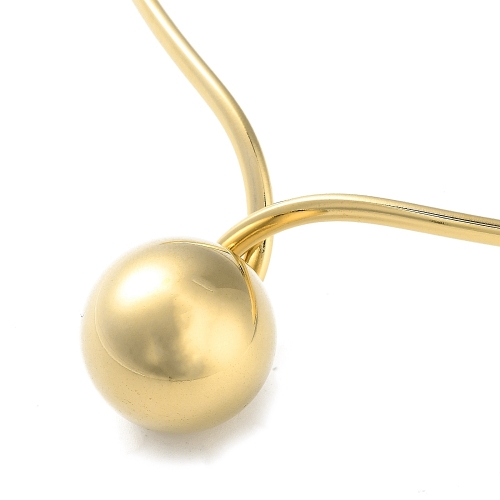 Colier Rigid Ball Auriu