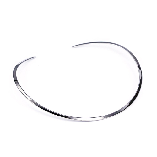 Colier Rigid Circle Argintiu