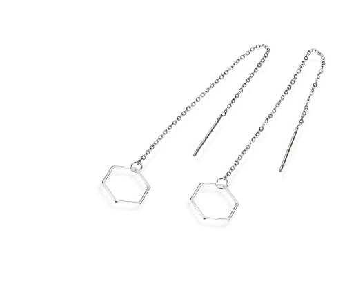 Cercei Lantisor Hexagon