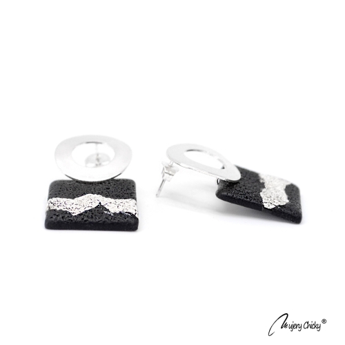 Cercei Manan Argintiu