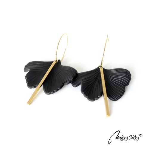 Cercei Ginkgo Section Auriu