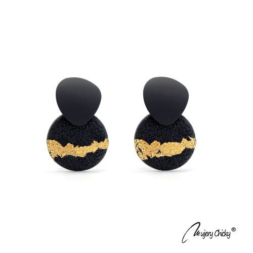 Cercei Esra Circle Auriu