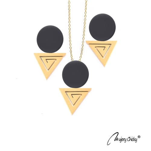 Set Tringle Vortex Auriu