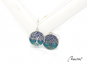 Cercei Tree of life Argintiu - Montana