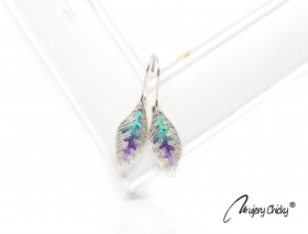 Cercei Stylish leaf - Vivid