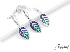 Set Silver Frunza Montana