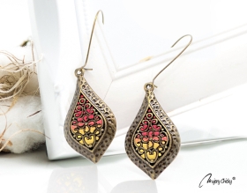 Cercei Teardrop Flame