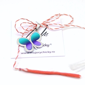 Martisor Pandant Wings Of Butterfly - Vivid