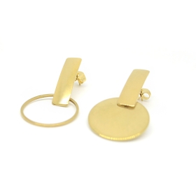 Cercei  In-Out Auriu