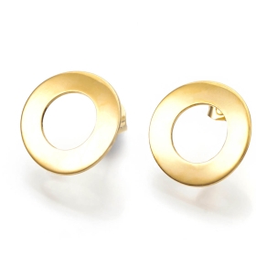 Cercei Curved Ring Auriu