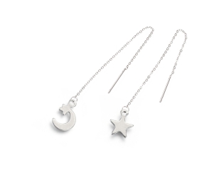 Cercei Lantisor Stea - Semiluna 