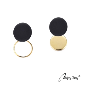 Cercei Black In-Out Auriu