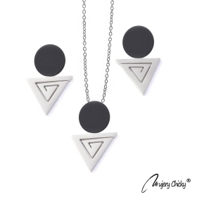 Set Tringle Vortex Argintiu